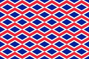 Fransa bayrağının renklerinde basit geometrik desen