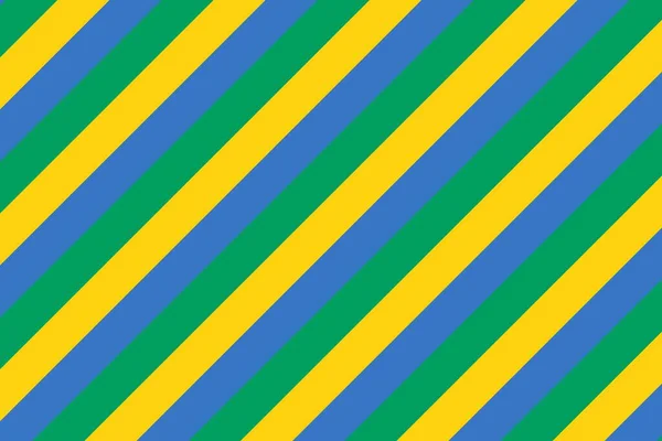 Modello Geometrico Semplice Nei Colori Della Bandiera Nazionale Del Gabon — Foto Stock