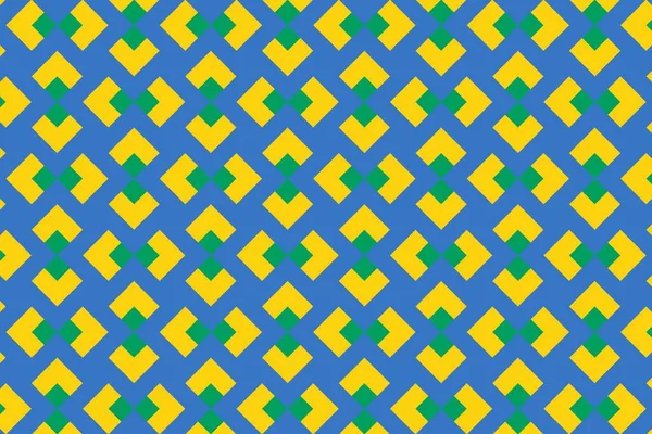 Simple Geometric Pattern Colors National Flag Gabon — Stock Photo, Image