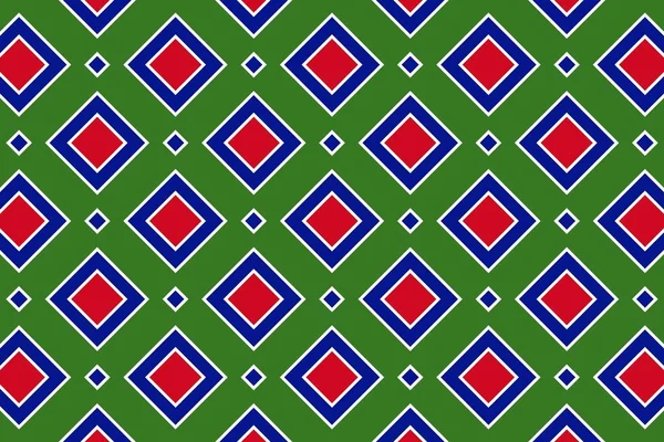 Simple Geometric Pattern Colors National Flag Gambia — Stock Photo, Image