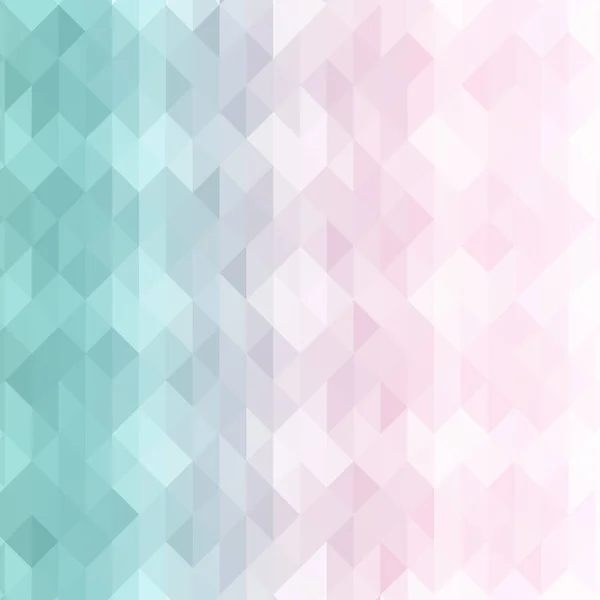 抽象幾何学的背景 三角形のピクセル化 モザイク 色グラデーション — ストック写真