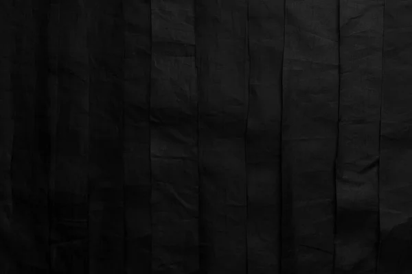 Fond Noir Abstrait Rayures Froissées Vieux Matériaux Noirs — Photo
