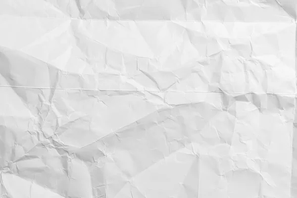 Папір Зіпсував Текстуру Білий Зморщений Паперовий Лист — стокове фото