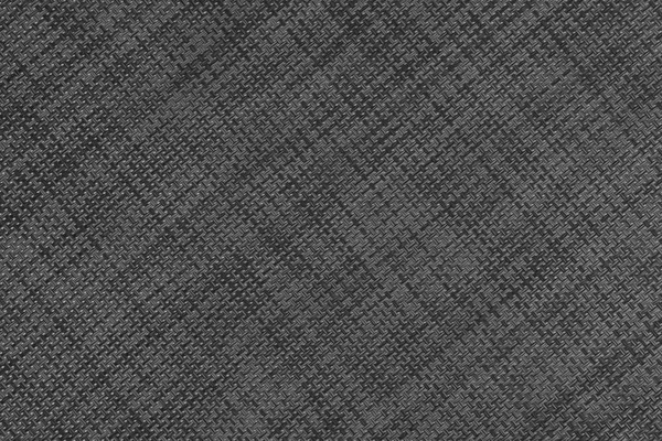 Textured Gray Black Braided Plastic Material Diagonal Geometric Weave Abstract — Stock Photo, Image