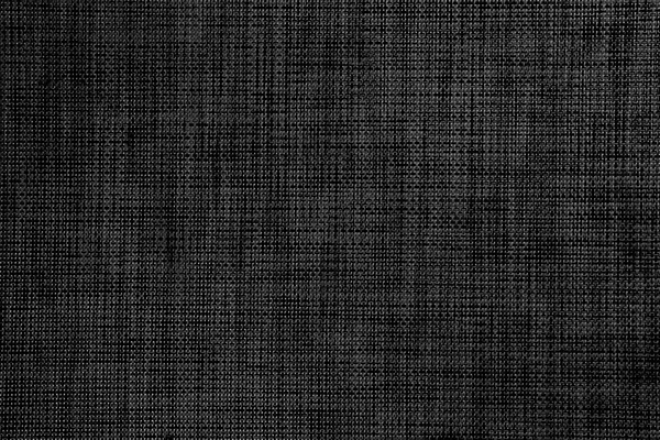 Strukturovaný Šedý Černý Povrch Tkaného Plastového Materiálu Abstraktní Tmavé Pozadí — Stock fotografie