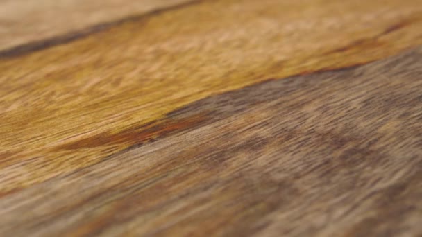 木制棕色旧木板的纹理 卷曲纹理木料背景 多莉开枪了大佬 — 图库视频影像