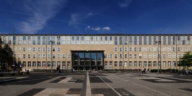 Köln, Almanya - 11 Haziran 2021: Üniversite kolonya ana binası