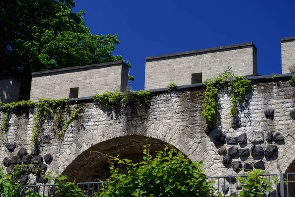 Parte Histórica Muralla Medieval Colonia — Foto de Stock