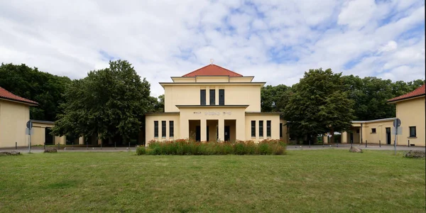 Cologne Germany July 2021 Entrance Mourning Hall Jewish Cemetery Cologne — Fotografia de Stock