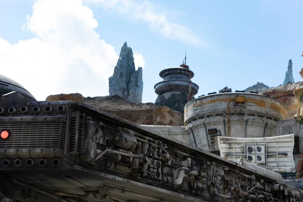 Orlando, Florida, ABD, 11 Mayıs 2021: Disney Hollywood Stüdyoları, Star Wars Land, Galaxys Edge