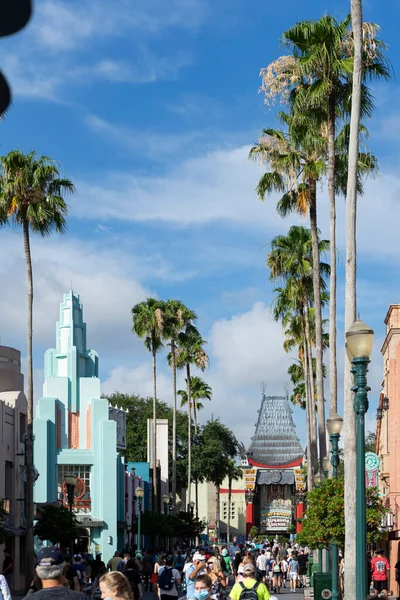 Orlando Flórida Eua Maio 2021 Disney Hollywood Studios Pessoas Desfrutando Fotografia De Stock