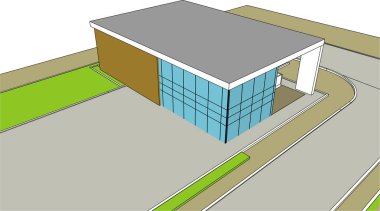 mimari sanat konsepti, vektör illüstrasyonu