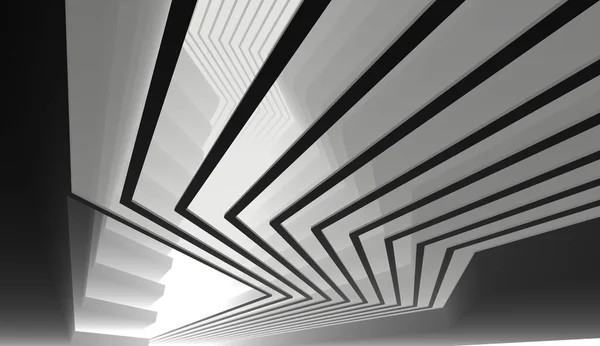 Lignes Dessin Abstraites Dans Concept Art Architectural Formes Géométriques Minimales — Photo