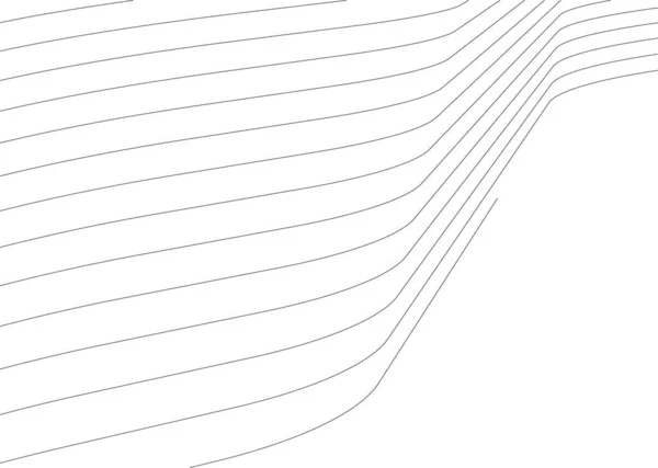 Linhas Abstratas Desenho Conceito Arte Arquitetônica Formas Geométricas Mínimas — Vetor de Stock