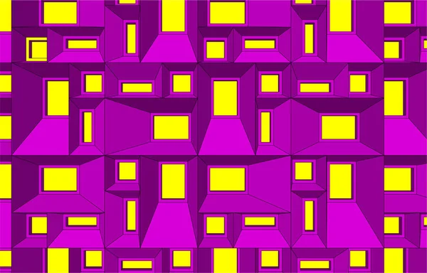 Abstrakta Teckningslinjer Arkitektonisk Konst Koncept Minimala Geometriska Former — Stock vektor