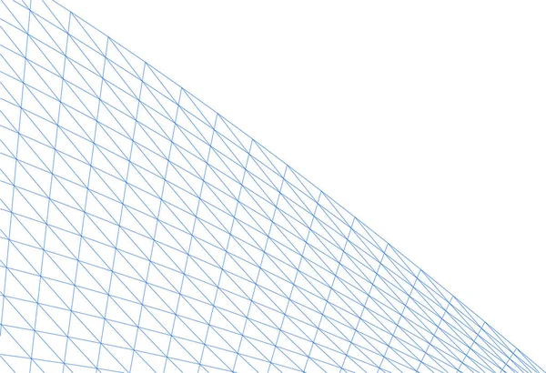 Linhas Abstratas Desenho Conceito Arte Arquitetônica Formas Geométricas Mínimas — Vetor de Stock