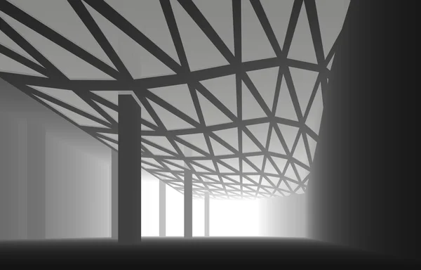 Architectonische Kunst Concept Minimale Geometrische Vormen — Stockfoto