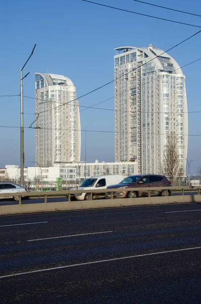 City Scene Traffic Road Daylight — Stock Photo, Image