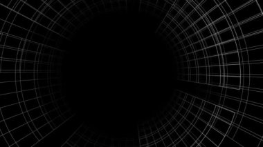 minimal 3d mimari şekillerde hareket etmek