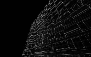 soyut mimari duvar kağıdı, dijital arkaplan