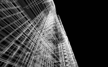 soyut mimari duvar kağıdı, dijital arkaplan