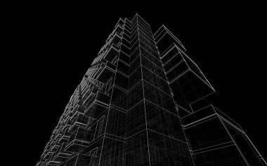 soyut mimari duvar kağıdı, dijital arkaplan