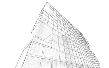 soyut mimari duvar kağıdı, dijital arkaplan