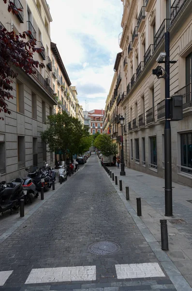 Vista Dell Architettura Scena Strada Della Città — Foto Stock