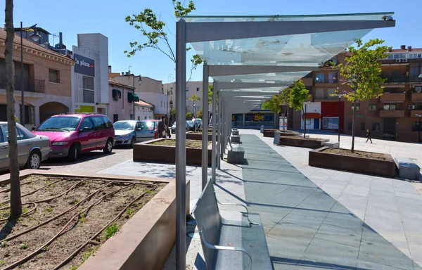 Vista Dell Architettura Scena Strada Della Città — Foto Stock