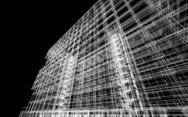 soyut mimari duvar kağıdı, dijital arkaplan