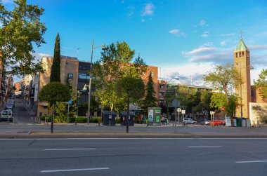 Mimari manzarası, şehir sokak manzarası