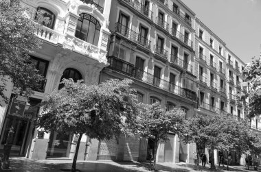 Mimari manzarası, şehir sokak manzarası