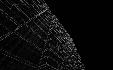 soyut mimari duvar kağıdı, dijital arkaplan