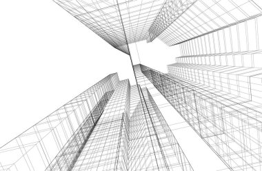 çizgili mimari duvar kağıdı, dijital arkaplan