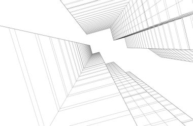 çizgili mimari duvar kağıdı, dijital arkaplan