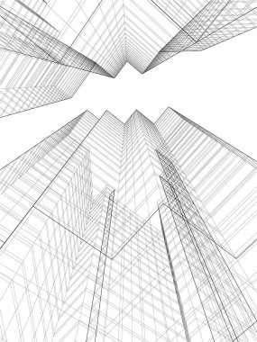 çizgili mimari duvar kağıdı, dijital arkaplan