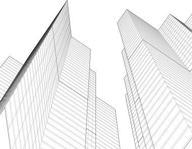 çizgili mimari duvar kağıdı, dijital arkaplan