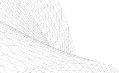 çizgili mimari duvar kağıdı, dijital arkaplan