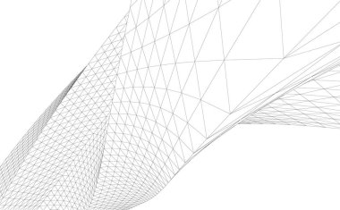 çizgili mimari duvar kağıdı, dijital arkaplan