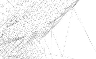 çizgili mimari duvar kağıdı, dijital arkaplan