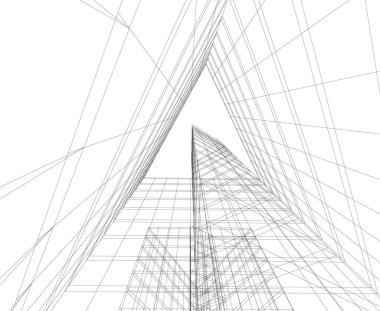 çizgili mimari duvar kağıdı, dijital arkaplan