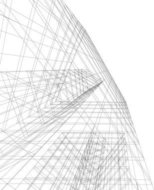 çizgili mimari duvar kağıdı, dijital arkaplan