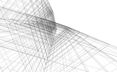 çizgili mimari duvar kağıdı, dijital arkaplan