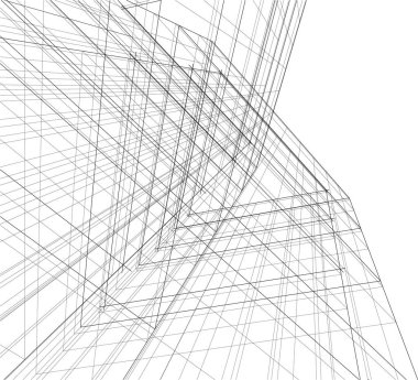 çizgili mimari duvar kağıdı, dijital arkaplan