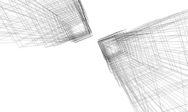 çizgili mimari duvar kağıdı, dijital arkaplan