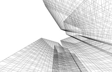 çizgili mimari duvar kağıdı, dijital arkaplan