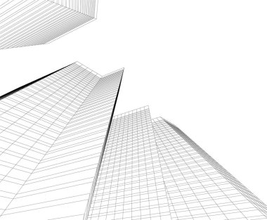 çizgili mimari duvar kağıdı, dijital arkaplan