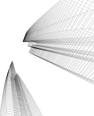 çizgili mimari duvar kağıdı, dijital arkaplan