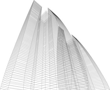 çizgili mimari duvar kağıdı, dijital arkaplan