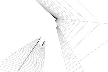 çizgili mimari duvar kağıdı, dijital arkaplan